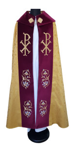 Kapa liturgiczna w kolorze złotym
