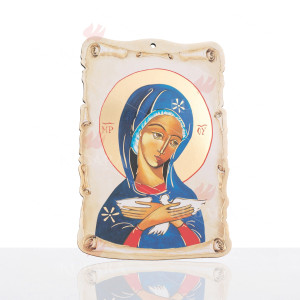 Obrazek religijny - Pneumatofora Matka Boża niosąca Ducha Świętego
