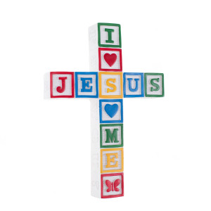 Krzyż - I LOVE JESUS, JESUS LOVES ME