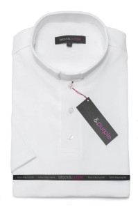 Koszulka Polo biała pod koloratkę 100% bawełna