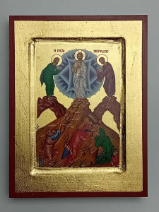 Ikona bizantyjska - Przemienienie Pańskie, 18 x 14 cm