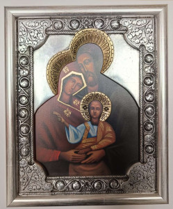 Ikona Święta Rodzina, 27,5 x 23 cm