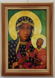 Obraz w ramie Matka Boża Częstochowska, 13 x 17 cm