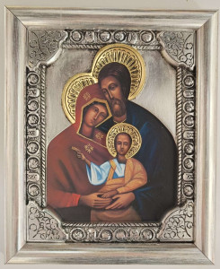 Ikona Święta Rodzina, 19,5 x 16 cm