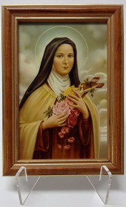 Obraz w ramie Św. Teresa, 12,5 x 17,5 cm
