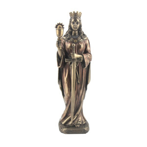 Figura św. Barbara, wysokość 20,5 cm