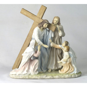 Figura Droga Krzyżowa, wysokość 29 cm