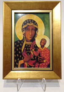 Obraz w ramie Matka Boska Częstochowska, 15 x 20 cm
