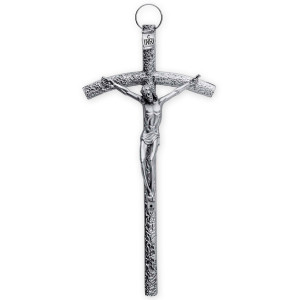 Krzyż papieski, metalowy