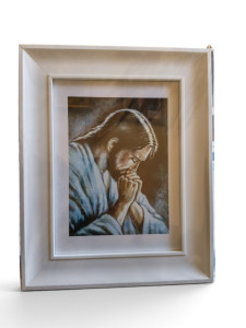 Obraz Ramka Drewniana Duża ( 30x25) - Jezus