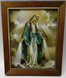 Obraz w ramie Matka Boża Niepokalana , 25 x 30 cm