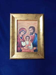 Obraz w ramie Święta Rodzina, 15x20cm 
