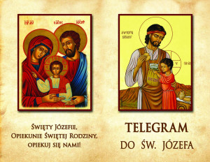 Folderek - Telegram do Świętego Józefa 