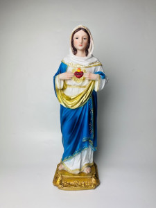 Figura żywiczna Niepokalane Serce Maryi - 60 cm