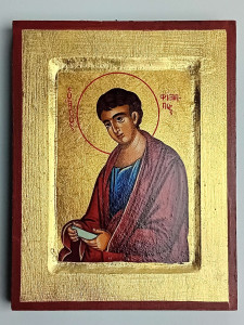 Ikona bizantyjska - św. Filip Apostoł, 18 x 14 cm