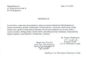 Parafia pw. św. Wawrzyńca i Katarzyny w Lipie, ks. Tomasz Waszkiewicz