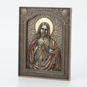 Ikona Serce Jezusa, 19 cm x 14, 5 cm