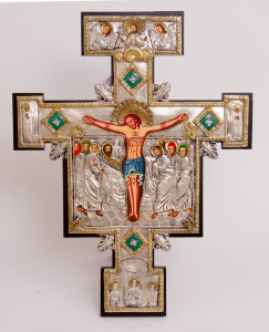 Wiszący krzyż San Damiano, wysokość 46 cm