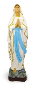 Figura Madonna z Lourdes (nietłukąca), wysokość 50 cm