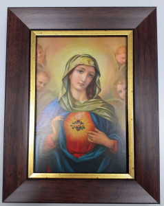 Obraz Serce Maryi 20,5x15 cm