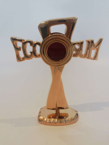 Relikwiarz "EGO SUM", wysokość 21 cm