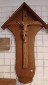 Krzyż z Daszkiem Bejca 56 cm