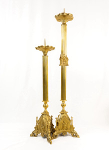 Lichtarz gotycki 90 cm