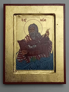 Ikona bizantyjska - Noe, 18 x 14 cm