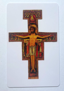 Obrazek plastikowy Krzyż z San Damiano