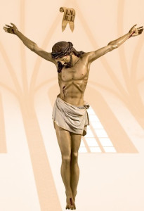 Korpus Chrystusa na krzyż, 165 cm