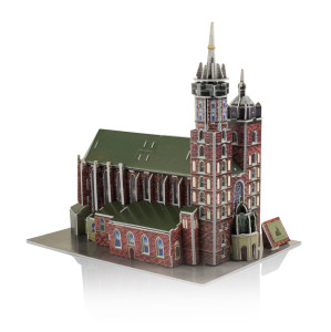 Puzzle 3D - Kościół archiprezbiterialny Wniebowzięcia Najświętszej Marii Panny w Krakowie