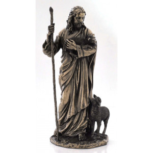 Figurka Jezusa Pasterza, wysokość 29 cm