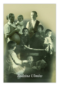 Rodzina Ulmów - obrazek święty z modlitwą