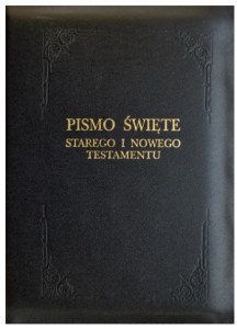 Pismo Święte Starego i Nowego Testamentu, złocone, małe