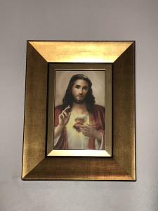 Obraz w ramie Serce Jezusa, 18 x 23 cm