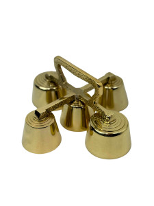 Dzwonek mosiężny pięciotonowy