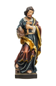 Święty Józef, rzeźba drewniana, wysokość 60 cm