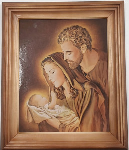 Obraz w ramie Matka Z Dzieckiem 25 x 30 cm