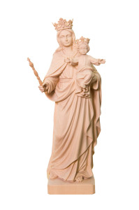 Madonna Wspomożenie Wiernych, rzeźba drewniana, wysokość 30 cm