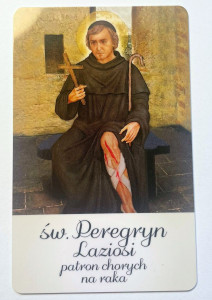 Obrazek plastikowy Św. Peregryn 