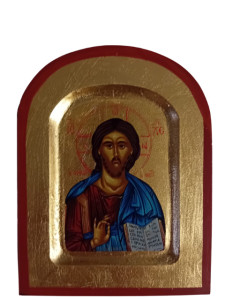 Ikona bizantyjska - Pantokrator 13,5 x 10,5 cm