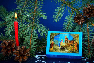 Boże Narodzenie - Puzzle w kartoniku