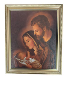 Obraz Święta Rodzina 28,5 x 23,5 cm 