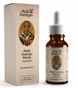 Olejek Świętego Błażeja z Gozdzików 50ml infekcje