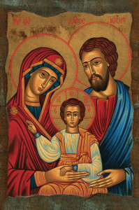 Święta Rodzina - Obrazek z intencją Mszy Św. (100 szt)