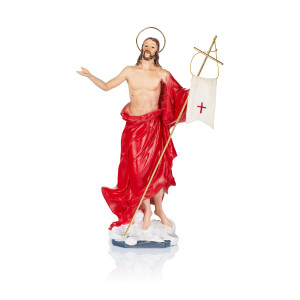 Figurka - Jezus Zmartwychwstały, wysokość 31,5 cm