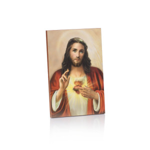 Obrazek - Serce Jezusa (10 x 15 cm)