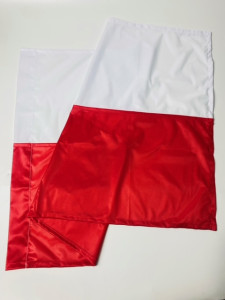 Flaga państwowa, narodowa, biało-czerwona, 112 x 70 cm