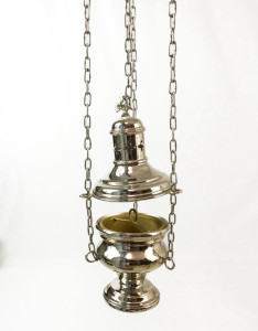 Trybularz niklowany 22cm