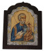 Ikona św. Józef w etui  